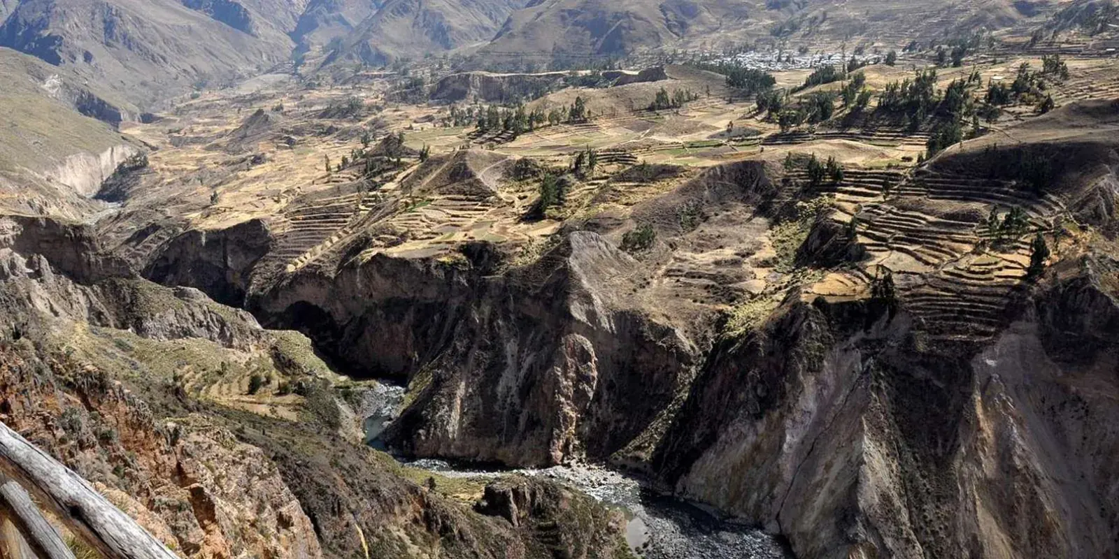 Terraces and cliffs of Colca